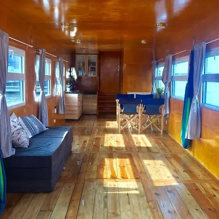 Panama Ship, House On The Water